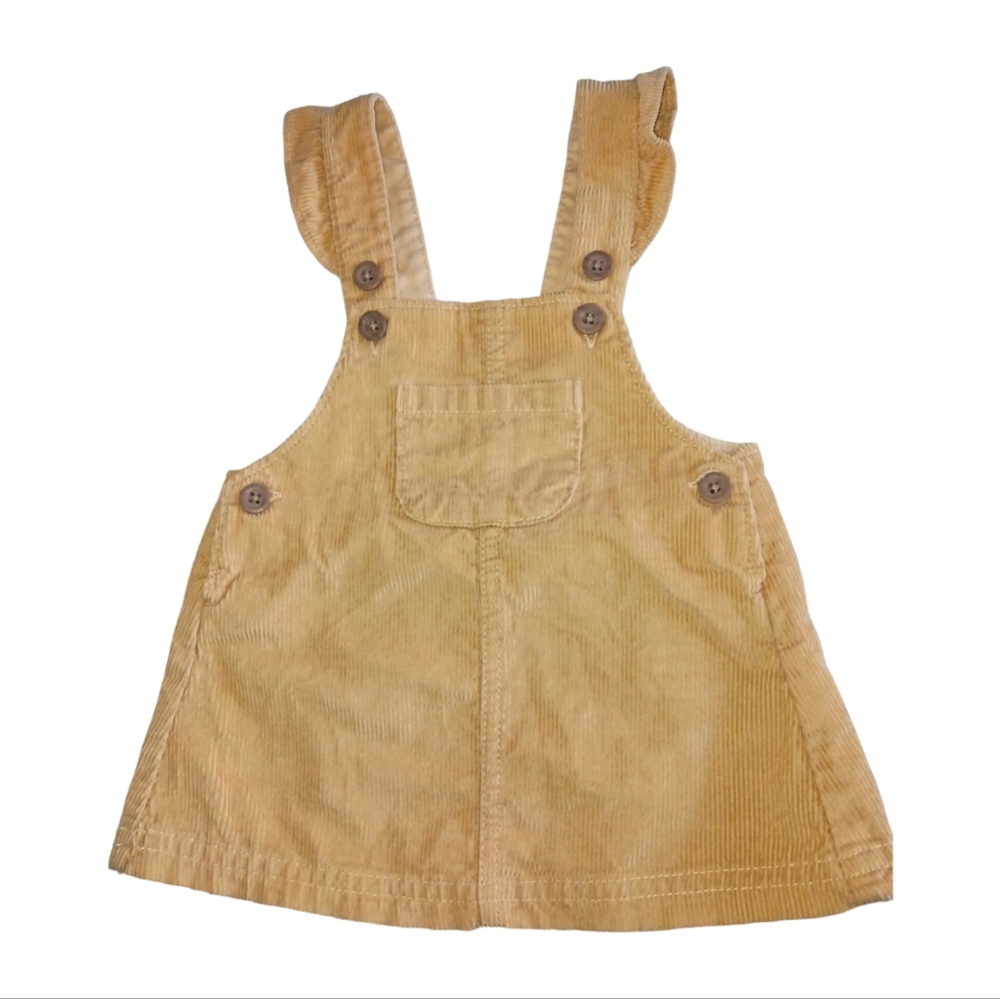 Carter's Baby Girl Corduroy Overall Dress 3 Months
